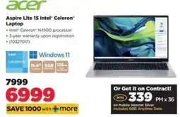 HiFi Corp Acer Aspire Lite 15 offer