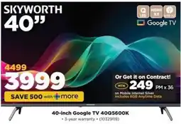 HiFi Corp SKYWORTH 40" offer