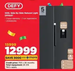 HiFi Corp DEFY 555L Side By Side Natural Light offer