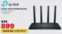 HiFi Corp tp-link Archer AX12 AX1500 Router offer