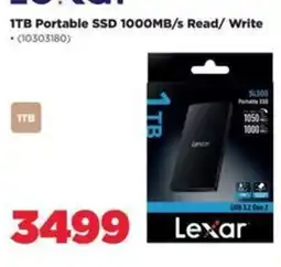 HiFi Corp Lexar 1TB Portable SSD offer