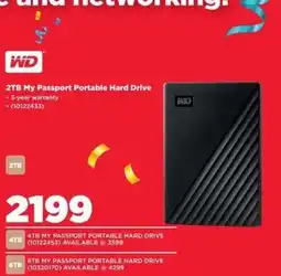 HiFi Corp WD My Passport Portable Hard Drive offer