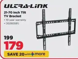 HiFi Corp ULTRA-LINK 21-70 inch Tilt TV Bracket offer