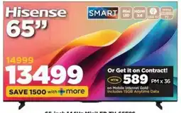 HiFi Corp Hisense 65" offer