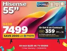 HiFi Corp Hisense 55" offer