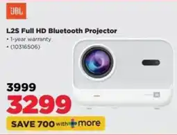 HiFi Corp JBL L2S Full HD Bluetooth Projector offer
