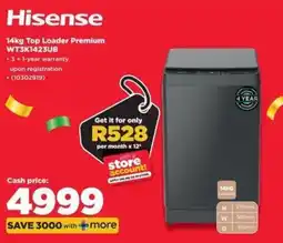 HiFi Corp Hisense Top Loader Premium offer