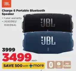 HiFi Corp JBL Charge 6 Portable Bluetooth Speaker offer