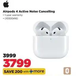 HiFi Corp Airpods 4 Active Noise Cancelling offer