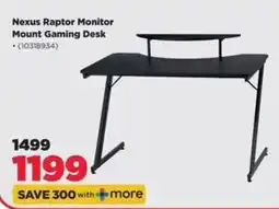 HiFi Corp Nexus Raptor Monitor Mount Gaming Desk offer