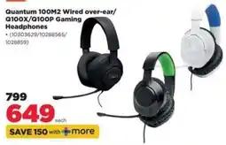 HiFi Corp Quantum 100M2 Wired over-ear Gaming Headphones offer