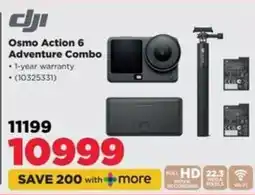 HiFi Corp DJI Osmo Action 6 Adventure Combo offer