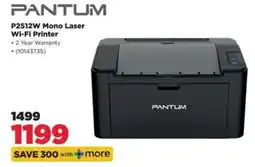 HiFi Corp PANTUM P2512W Mono Laser Wi-Fi Printer offer