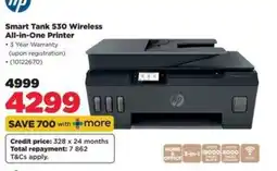 HiFi Corp HP Smart Tank 530 Wireless All-in-One Printer offer