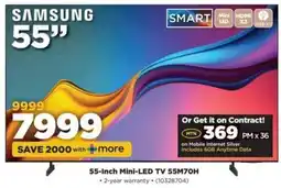 HiFi Corp Samsung 55-Inch Mini-LED TV 55M70H offer