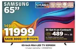 HiFi Corp Samsung 65" TV offer