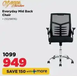 HiFi Corp Vegans Furniture Everyday Mid Back Chair offer