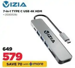 HiFi Corp VIZIA 7-in-1 TYPE C USB 4K HDMI offer