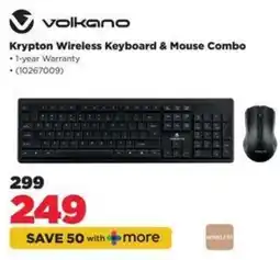 HiFi Corp Volkano Krypton Wireless Keyboard & Mouse Combo offer