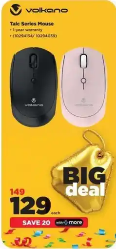 HiFi Corp Volkano Talc Series Mouse offer