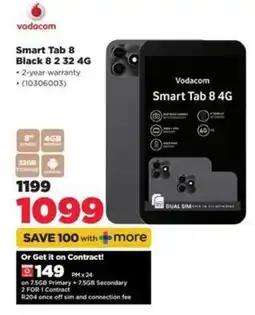 HiFi Corp Vodacom Smart Tab 8 4G offer