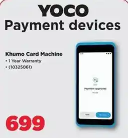 HiFi Corp YOCO Khumo Card Machine offer