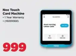 HiFi Corp Neo Touch Card Machine offer