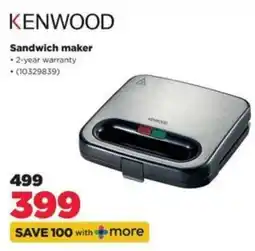 HiFi Corp KENWOOD Sandwich maker offer