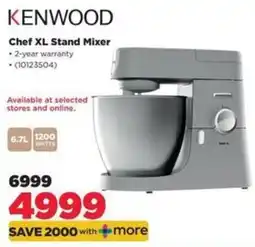 HiFi Corp KENWOOD Chef XL Stand Mixer offer