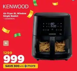 HiFi Corp KENWOOD Air Fryer 9L Window Single Basket offer