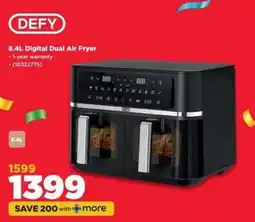 HiFi Corp DEFY 8.4L Digital Dual Air Fryer offer