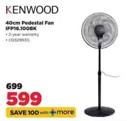 HiFi Corp KENWOOD 40cm Pedestal Fan offer