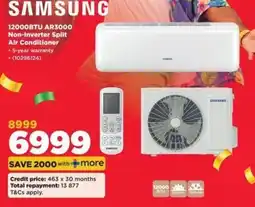 HiFi Corp SAMSUNG 12000BTU AR3000 Non-Inverter Split Air Conditioner offer
