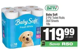 Spar Baby soft - 2 ply toilet rolls offer