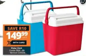 Checkers Pelar Chill Cooler Box 28L offer
