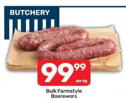 Pick n Pay Bulk Farmstyle Boerewors offer