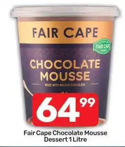 Pick n Pay Fair Cape Chocolate Mousse Dessert 1 Litre offer