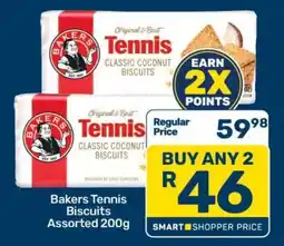 Pick n Pay Bakers Tennis Biscuits Assorted 200g offer