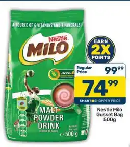 Pick n Pay Nestlé Milo Gusset Bag 500g offer