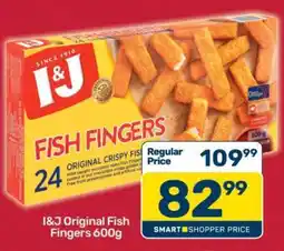 Pick n Pay I&J Original Fish Fingers 600g offer
