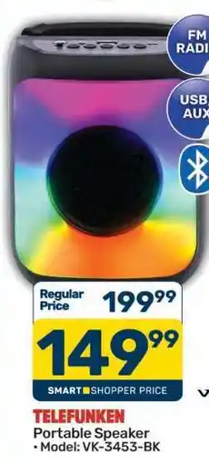 Pick n Pay TELEFUNKEN Portable Speaker offer