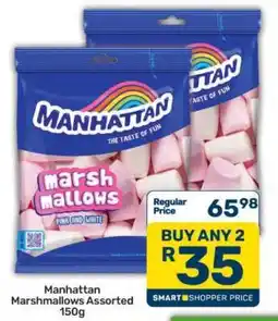 Pick n Pay Manhattan Marshmallows Assorted 150g offer