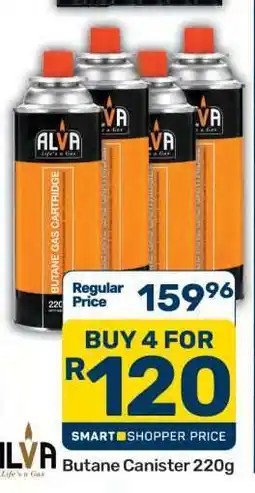 Pick n Pay Butane Canister 220g offer