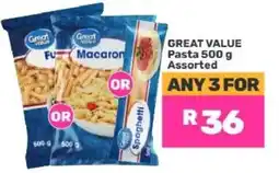 Game GREAT VALUE Pasta 500 g Assorted offer