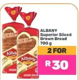 Game Albany Superior Sliced Brown Bread 700 g offer