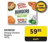 Makro Rainbow - burgers offer