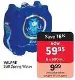 Makro Valpre - still spring water offer