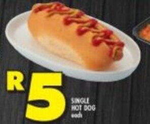 Shoprite Single Hot Dog offer