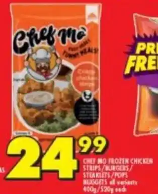 Shoprite Chef Mõ Frozen Chicken 400g/520g offer