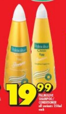 Shoprite Palmolive Shampoo/Conditioner All Variants 350ml offer